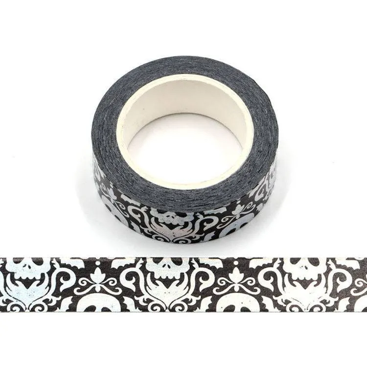 Halloween Holographic Skull Washi Tape