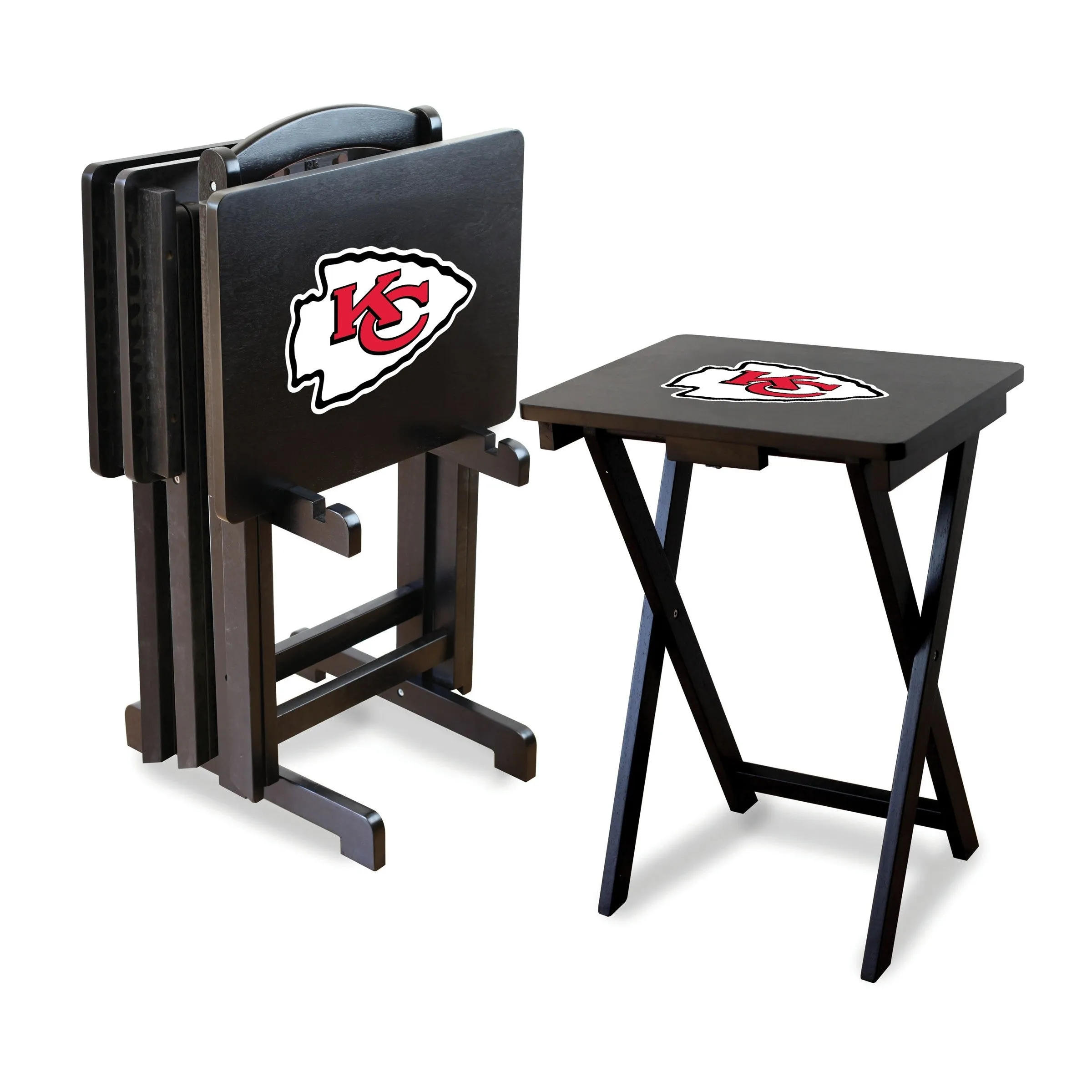 Imperial Kansas City Chiefs Tv Snack Tray Set