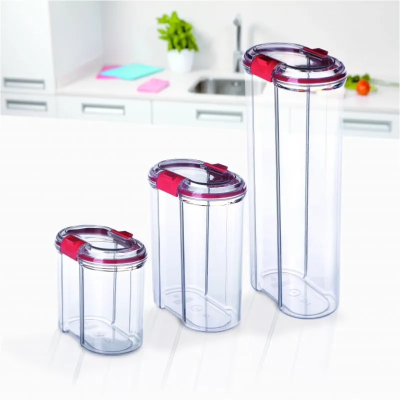 Jar With Safety Closure 1L Transparent