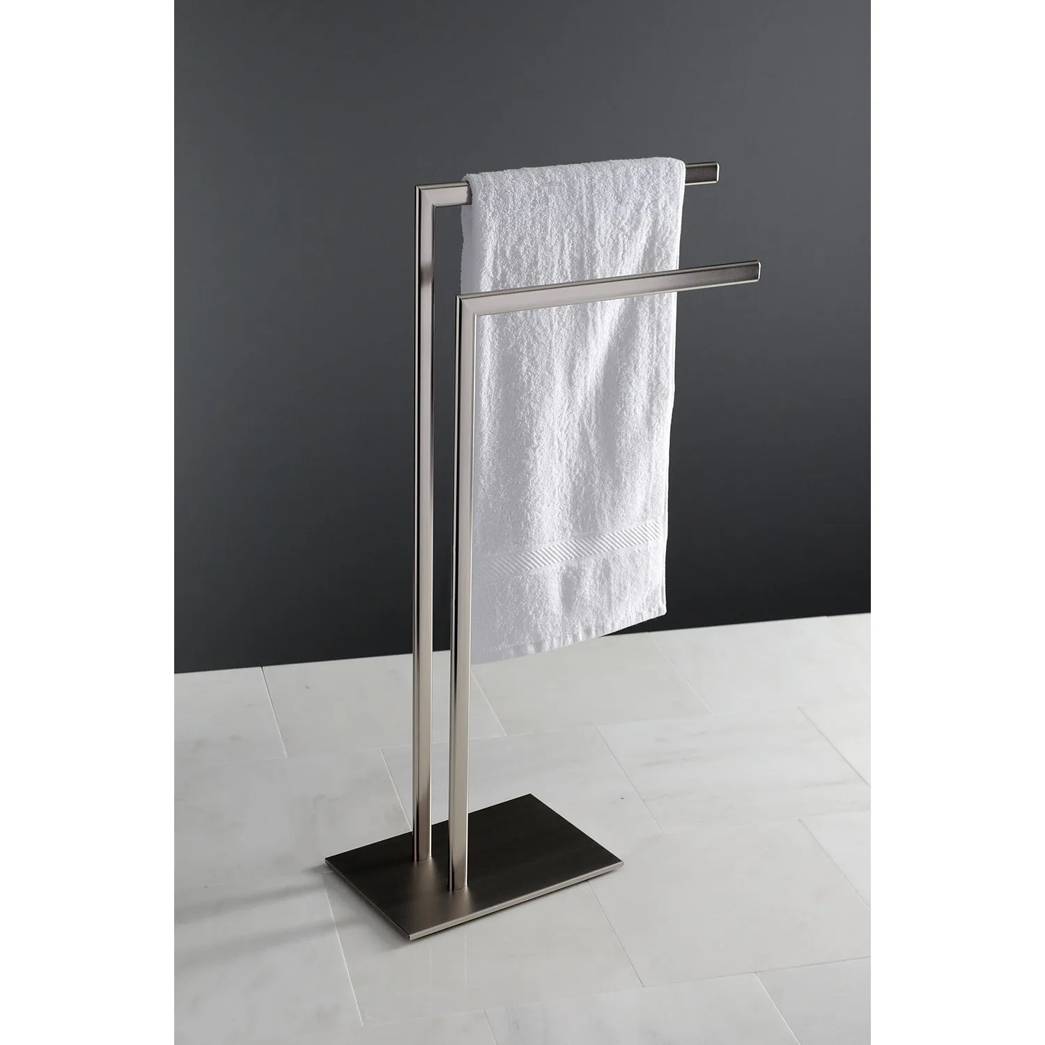 Kingston Brass Edenscape Pedestal Dual Towel Rack