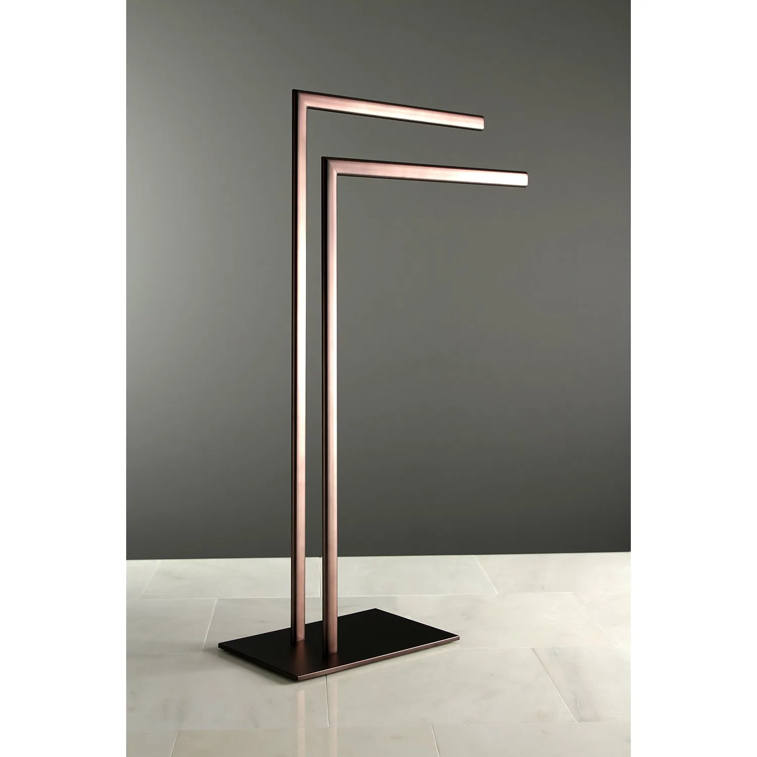 Kingston Brass Edenscape Pedestal Dual Towel Rack