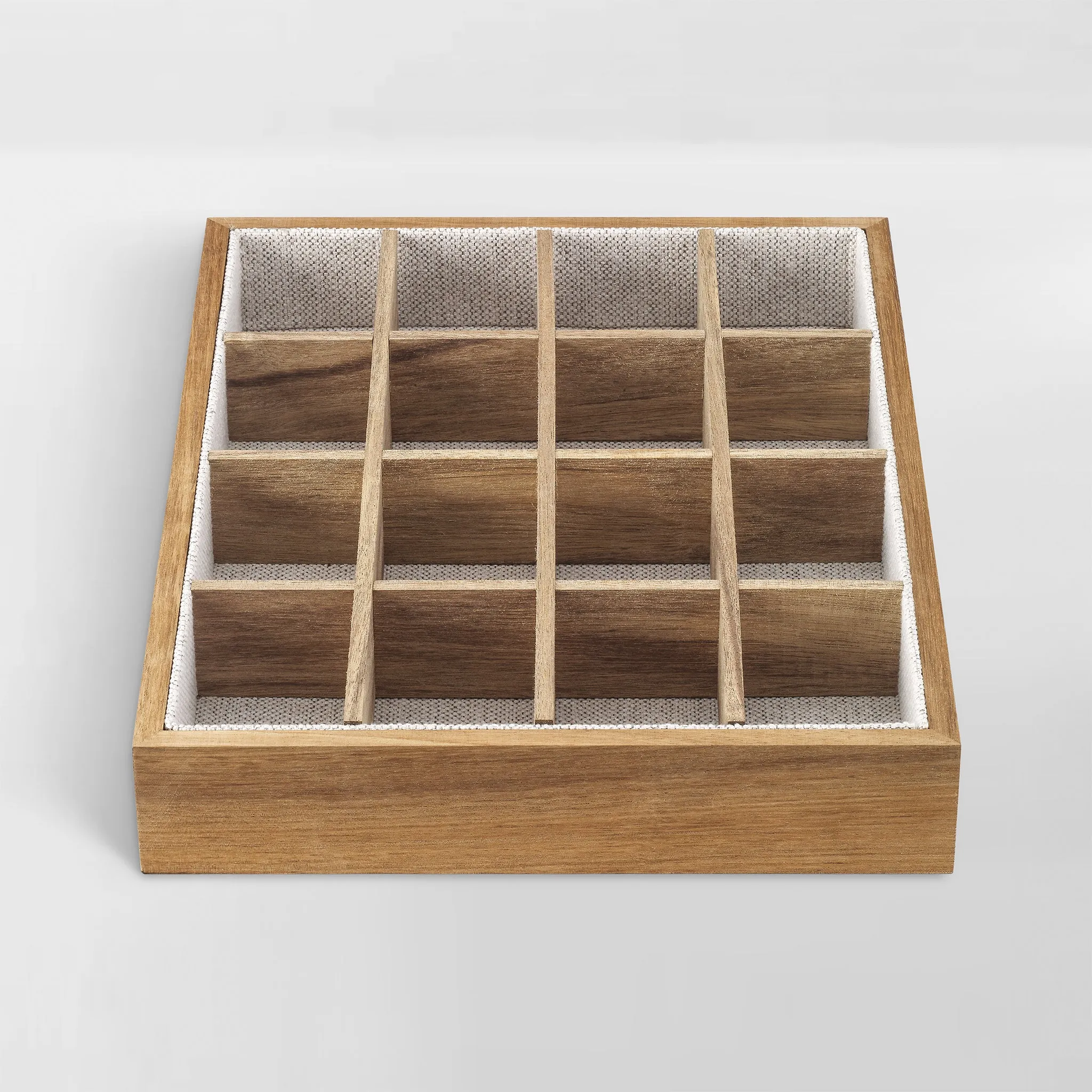 Lined Acacia Trays