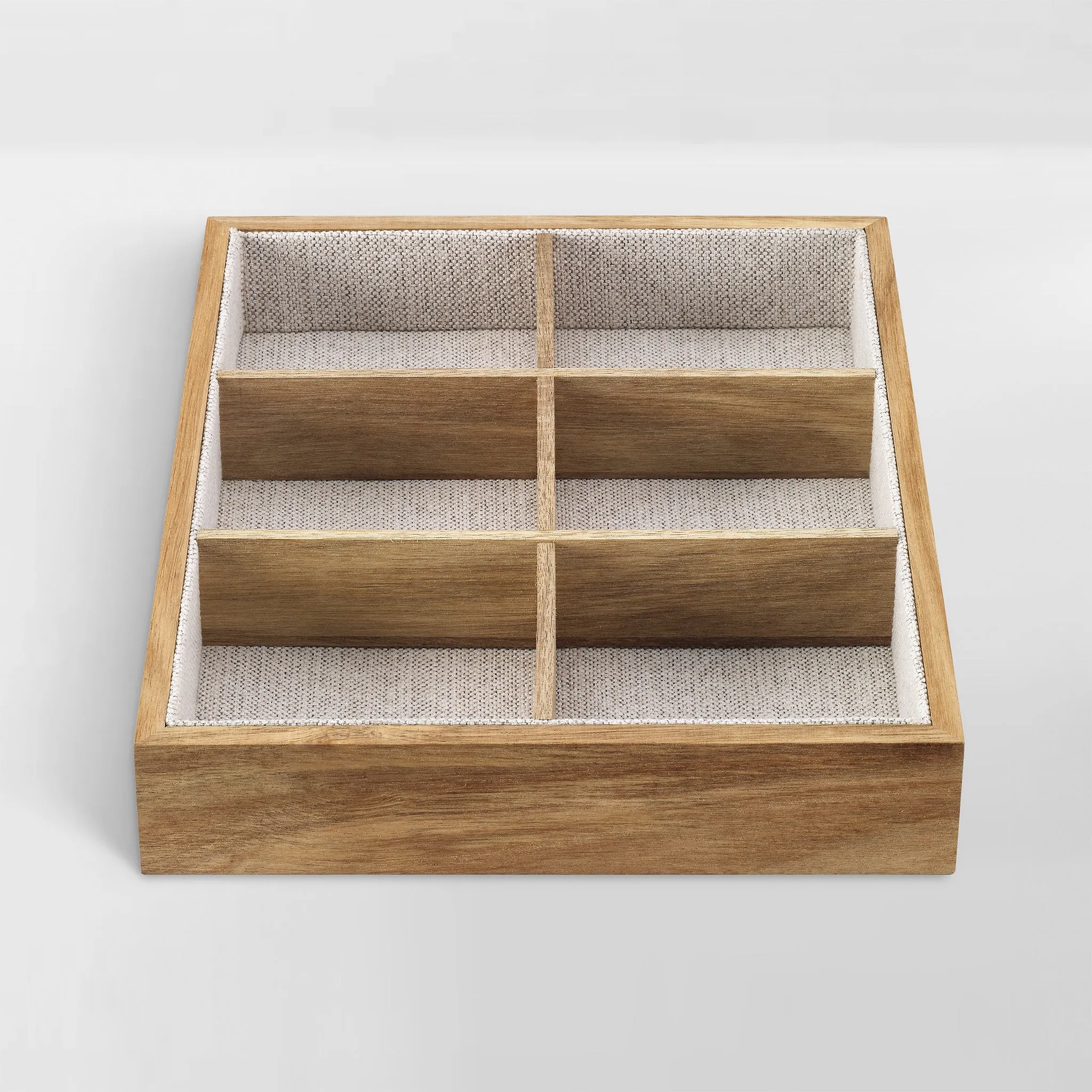 Lined Acacia Trays