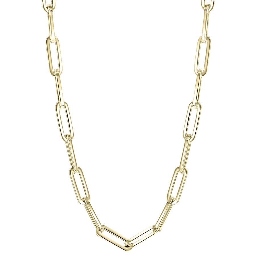 Liz Gold Thick Chain Necklace