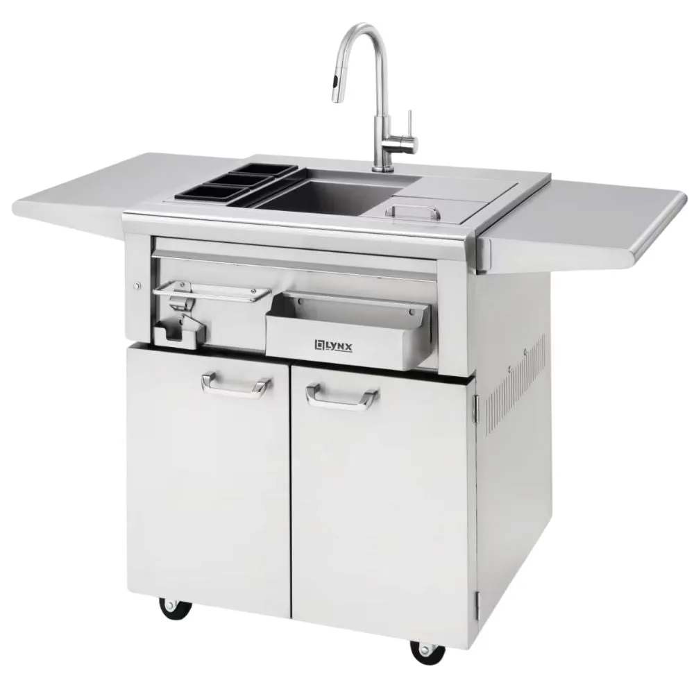 Lynx LCS30F Professional 30-Inch Freestanding Cocktail Station with Sink