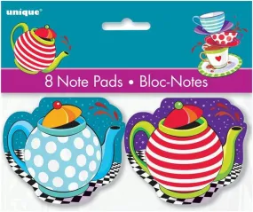 Mad Tea Party Note Pads