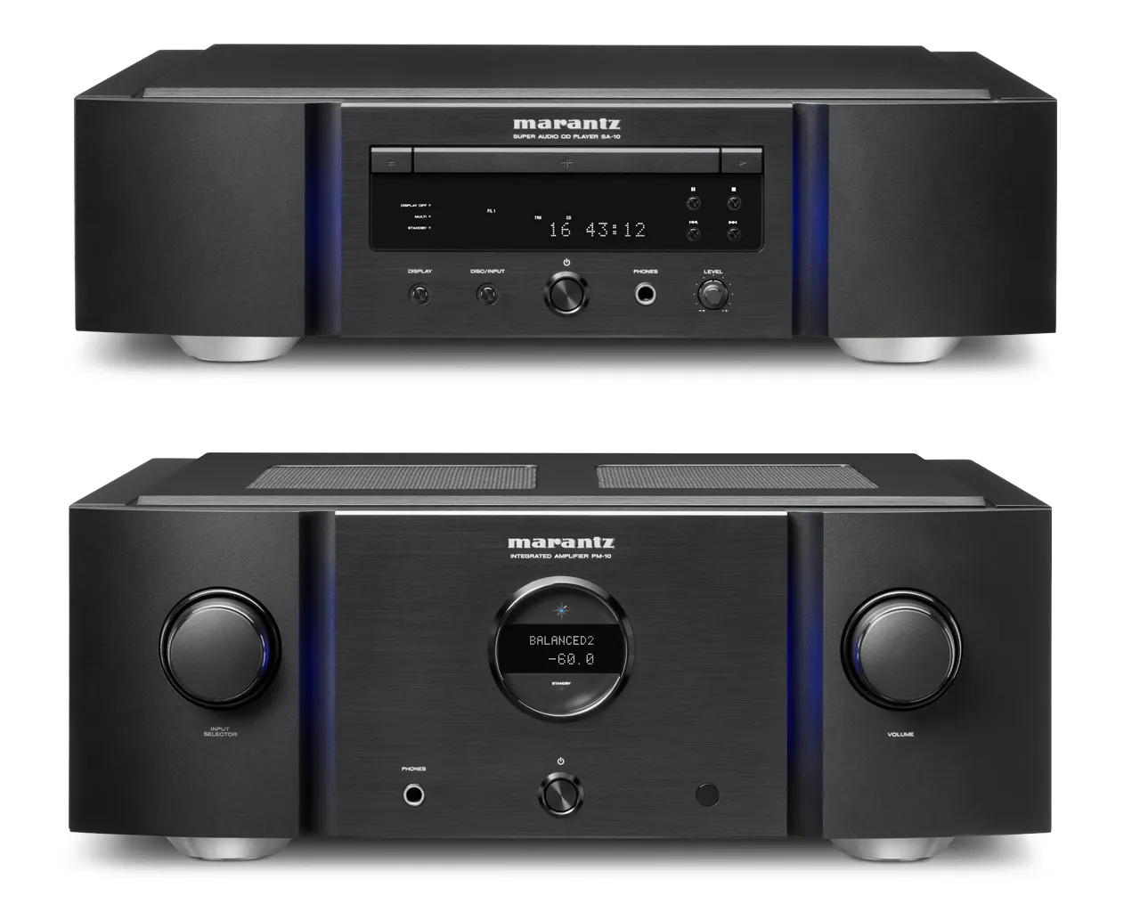 Marantz PM-10 Integrated Amplifier and Marantz SA-10 SACD Player Bundle