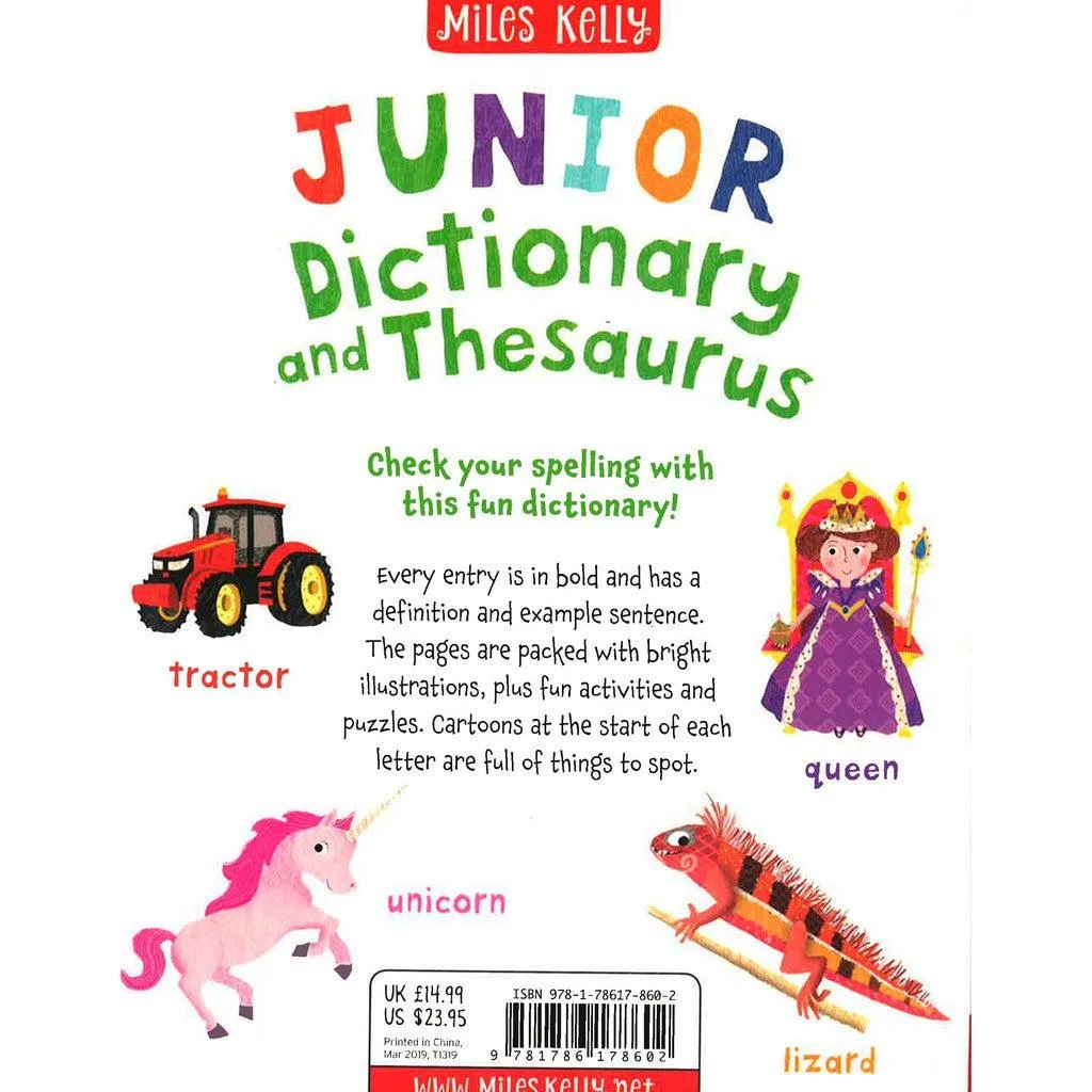 Miles Kelly - JUNIOR DICTIONARY & THESAURUS