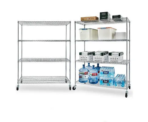 Modular Wire Storage Shelf 1500 x 350 x 1800mm Steel Shelving