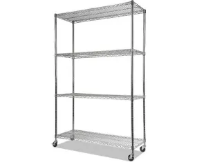 Modular Wire Storage Shelf 1500 x 350 x 1800mm Steel Shelving