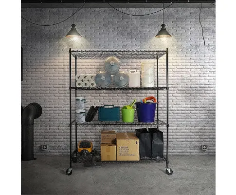 Modular Wire Storage Shelf 1500 x 600 x 1800mm Steel Shelving