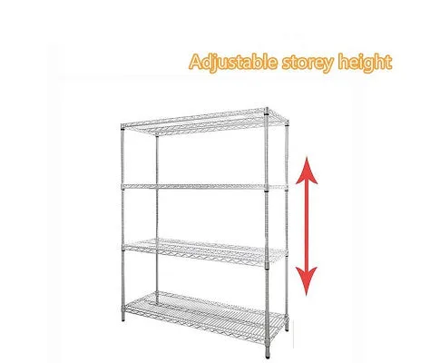 Modular Wire Storage Shelf 1500 x 600 x 1800mm Steel Shelving