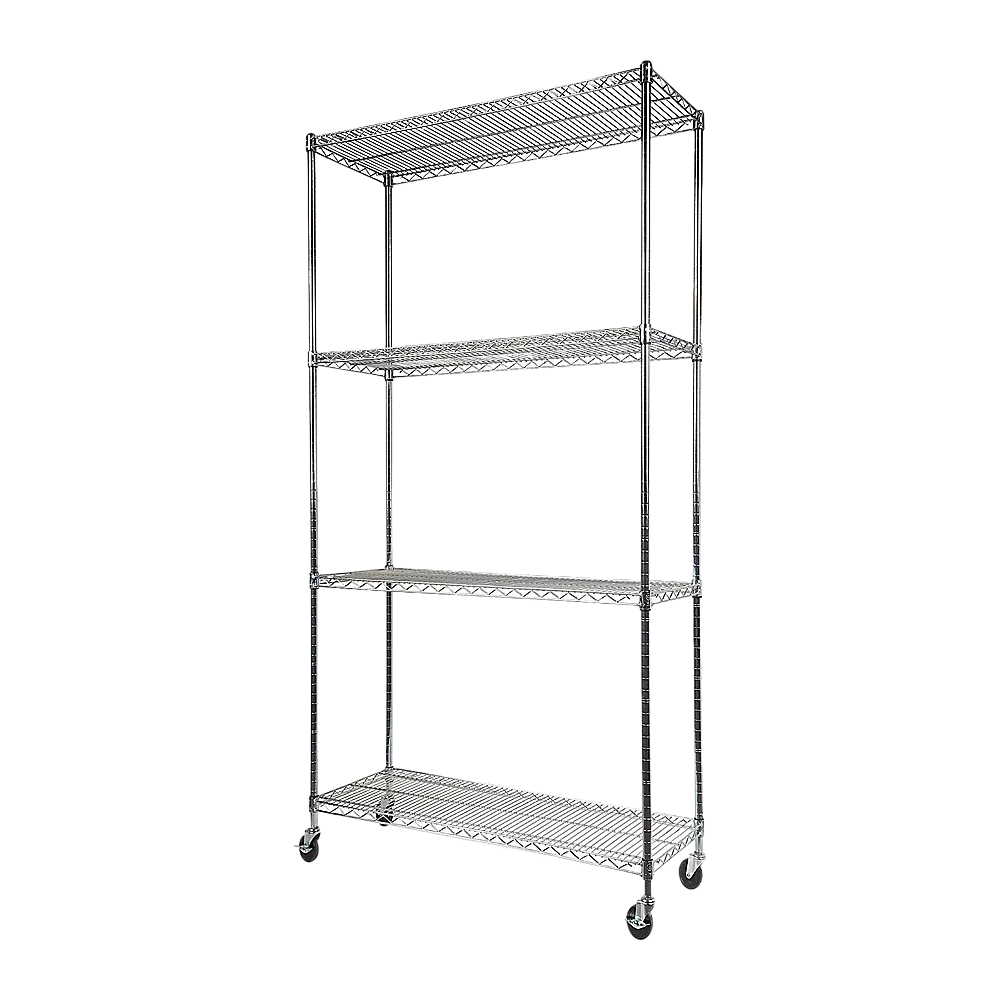 Modular Wire Storage Shelf 900 x 350 x 1800mm Steel Shelving