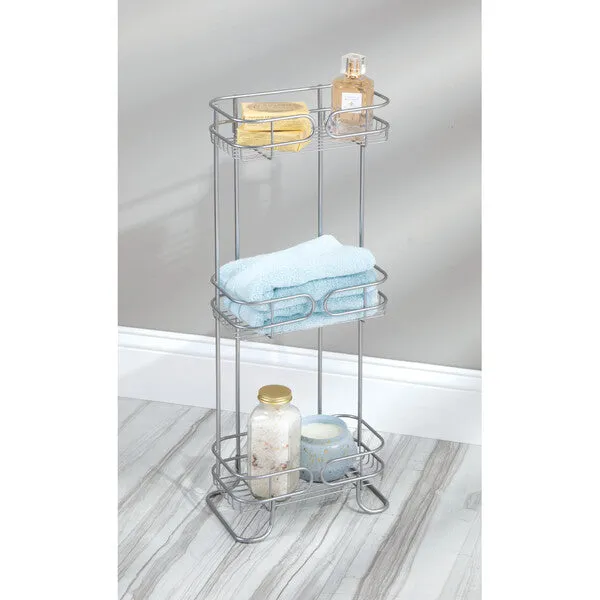 Neo 3Tier Bath Shelf Silver