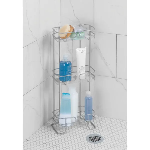 Neo 3Tier Bath Shelf Silver