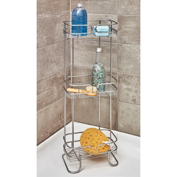 Neo 3Tier Bath Shelf Silver