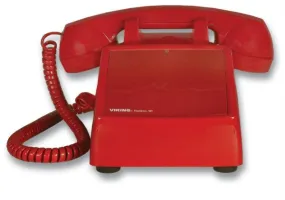 No Dial Desk Phone - Red