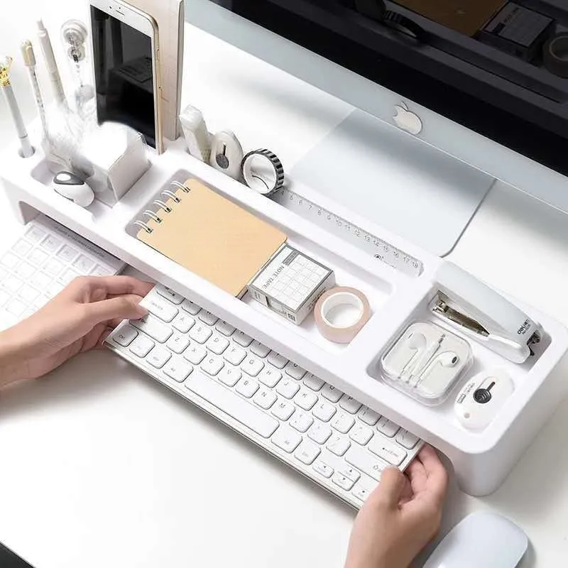 Office Desk Organizer and Keyboard Bliss