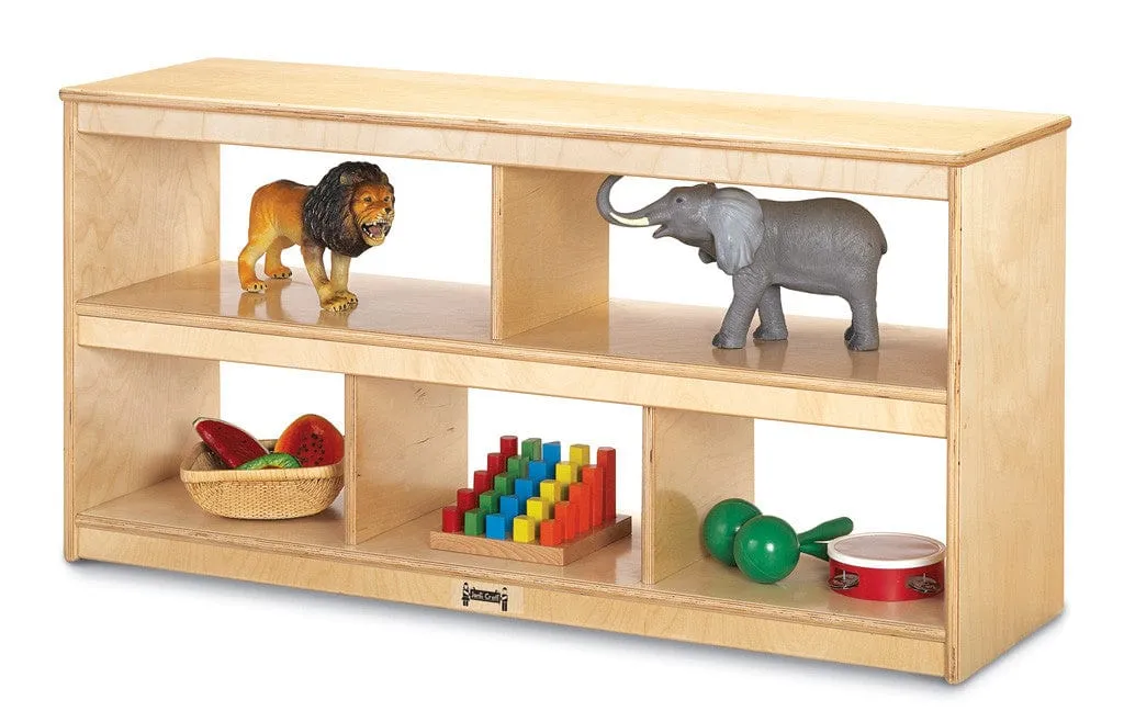 OPEN TODDLER SHELF