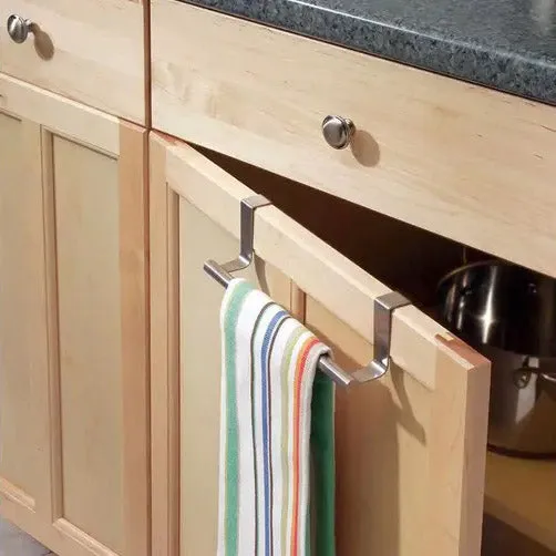 Over Cabinet Towel Bar