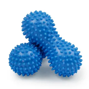 Peanut Spiky Massage Ball Roller Reflexology Blue