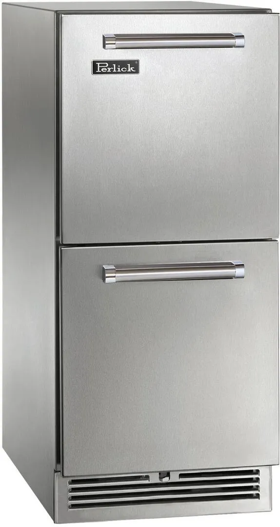 Perlick 15 inch Signature Series 2.8 cu ft Drawer Refrigerator HP15RO-4-5