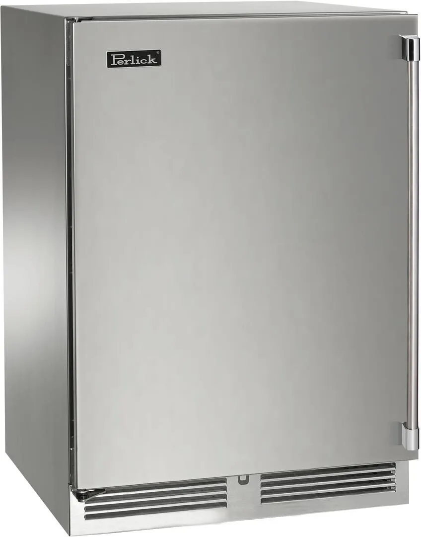 Perlick 24 inch Signature Series 5.2 Compact Freezer HP24FO-4-1