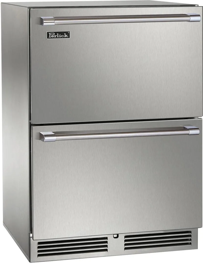 Perlick 24 inch Signature Series 5.2 cu ft Drawer Refrigerator HP24RO-4-5