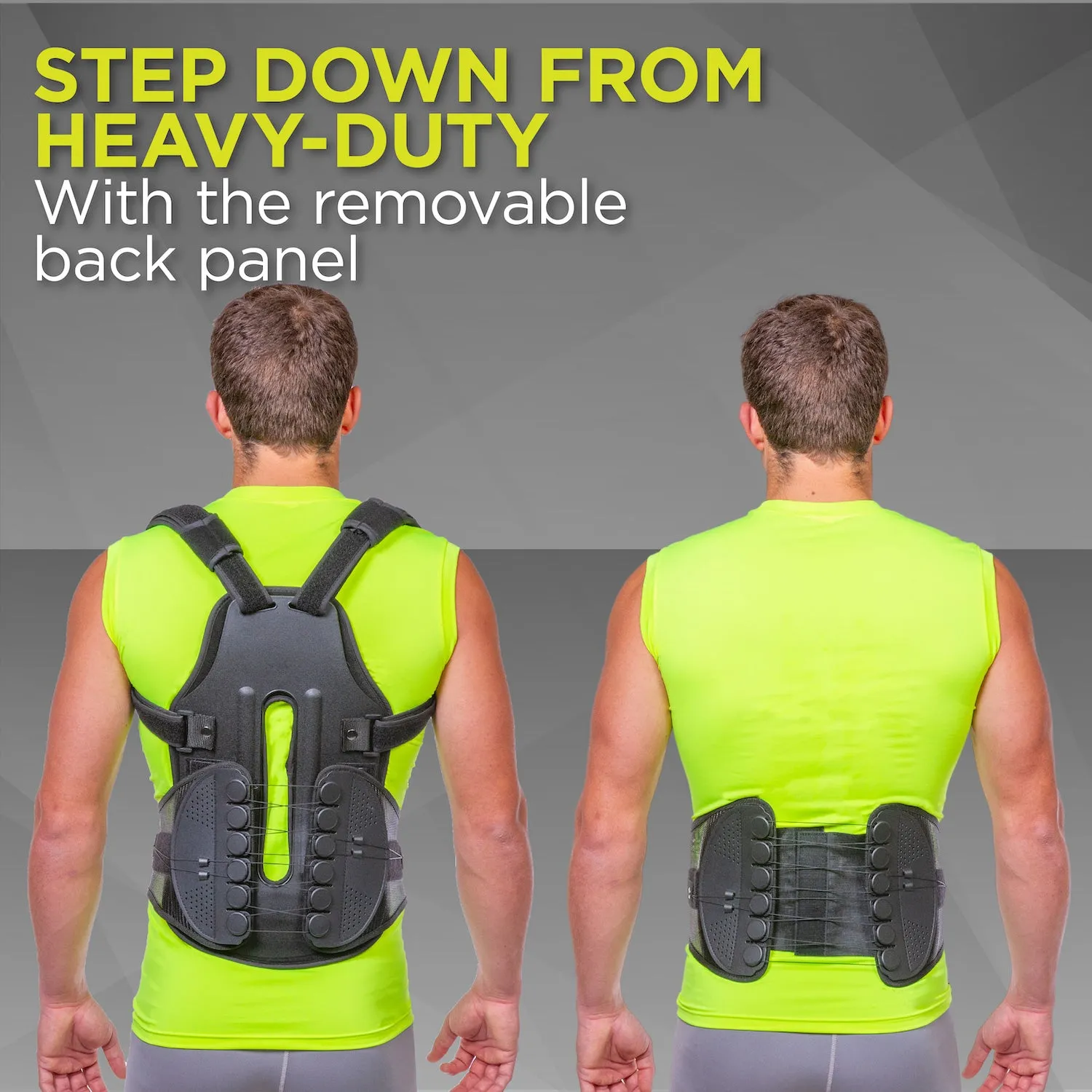 Postural Extension Back Brace Vest for Kyphosis, Lordosis & Mild Scoliosis