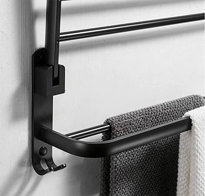 PREMIUM WALL MOUNTED TOWEL STORAGE RACK