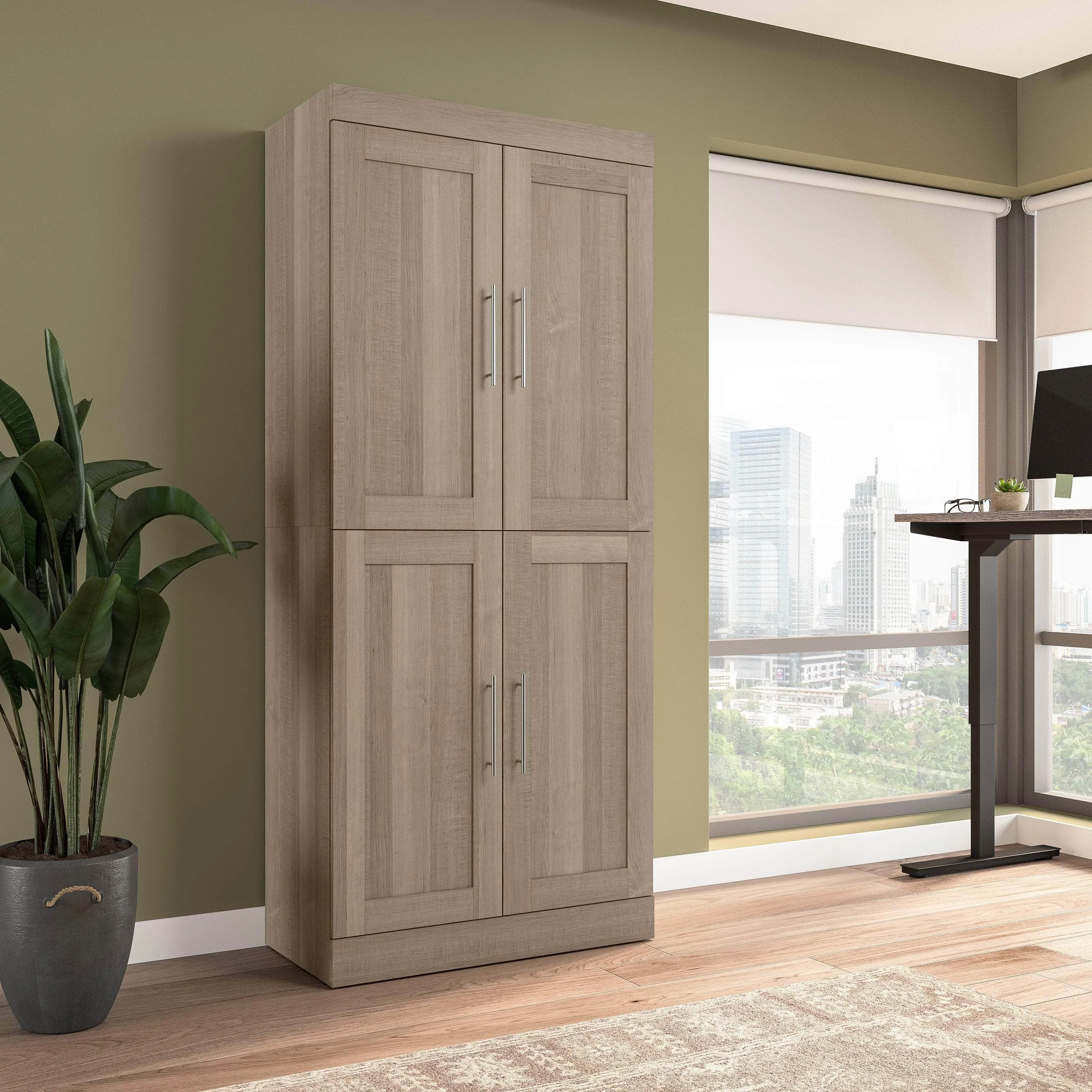 Pur 36W Closet Storage Cabinet - Available in 5 Colours