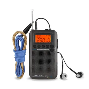 Raddy RF31 Shortwave Radio | Full Band Receiver | FM AM CB SW VHF Air Band | External Antenna [DISCONTINUED]