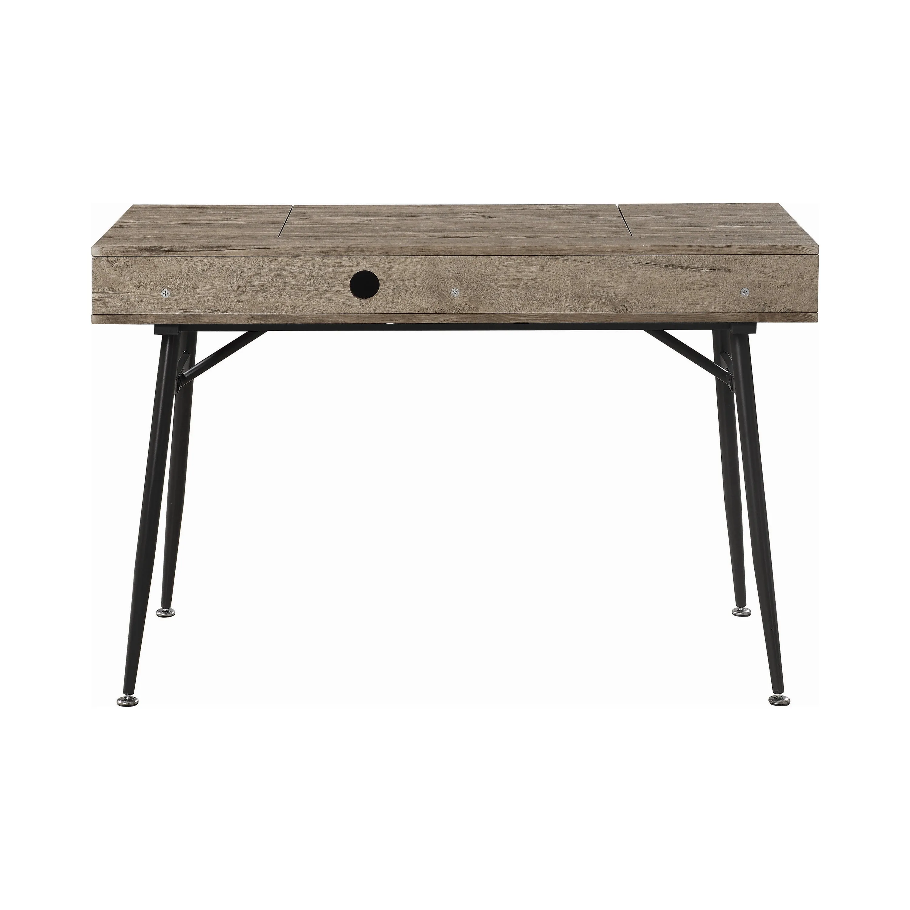 Raine 1-Drawer Writing Desk Rustic Driftwood