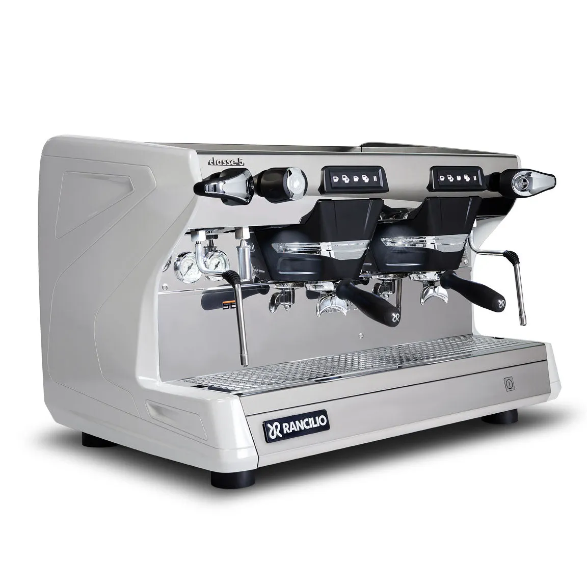 Rancilio Classe 5 USB 2 Group Volumetric Espresso Machine - Ice White