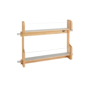 Rev-A-Shelf / 4VR-24-1 / Wood Vanity Cabinet Door Storage Rack