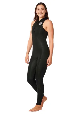 Rip Curl Womens G-Bomb 1.5mm Front Zip Long Jane Wetsuit