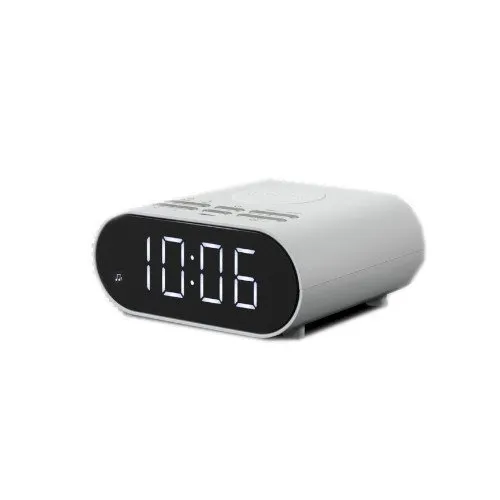 Roberts Ortus Charged DAB DAB  FM Alarm Clock Radio with Wireless Smartphone charging White