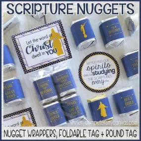 Scripture Nugget Wrappers {Standard Works} PRINTABLE