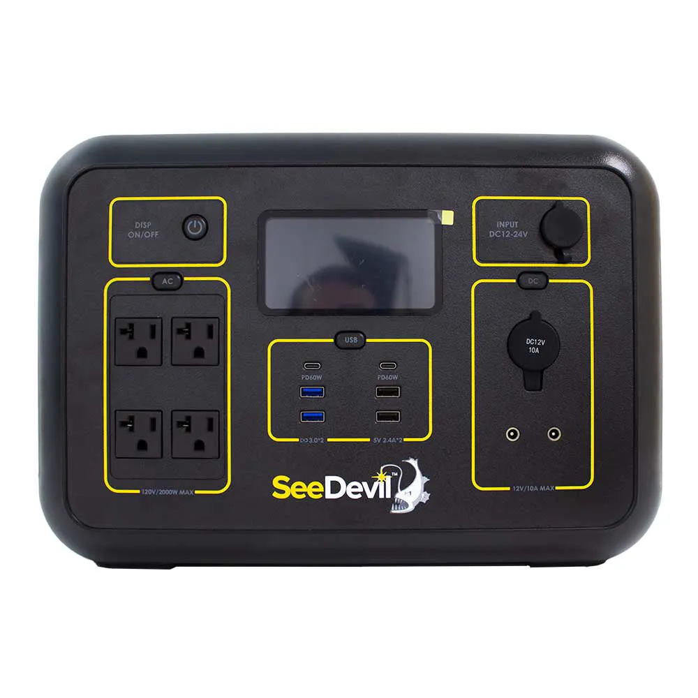 SeeDevil 2000W Portable Power Station | 2121Wh (SD-PPS2000-G1)