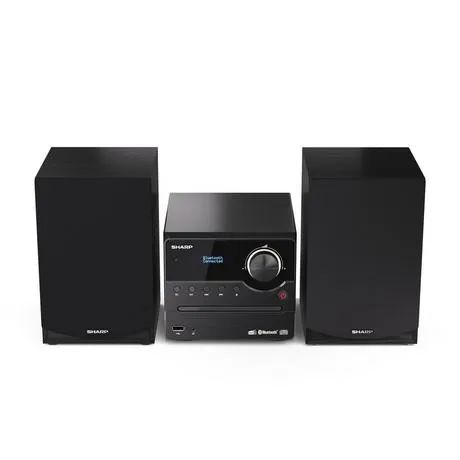 Sharp XL-B517DBK Wireless HiFi Micro System DAB  Bluetooth Black