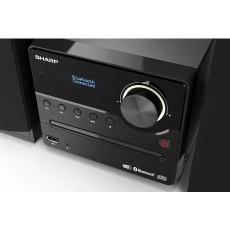 Sharp XL-B517DBK Wireless HiFi Micro System DAB  Bluetooth Black