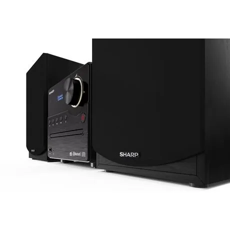 Sharp XL-B517DBK Wireless HiFi Micro System DAB  Bluetooth Black