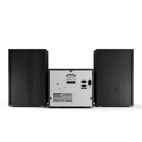 Sharp XL-B517DBK Wireless HiFi Micro System DAB  Bluetooth Black