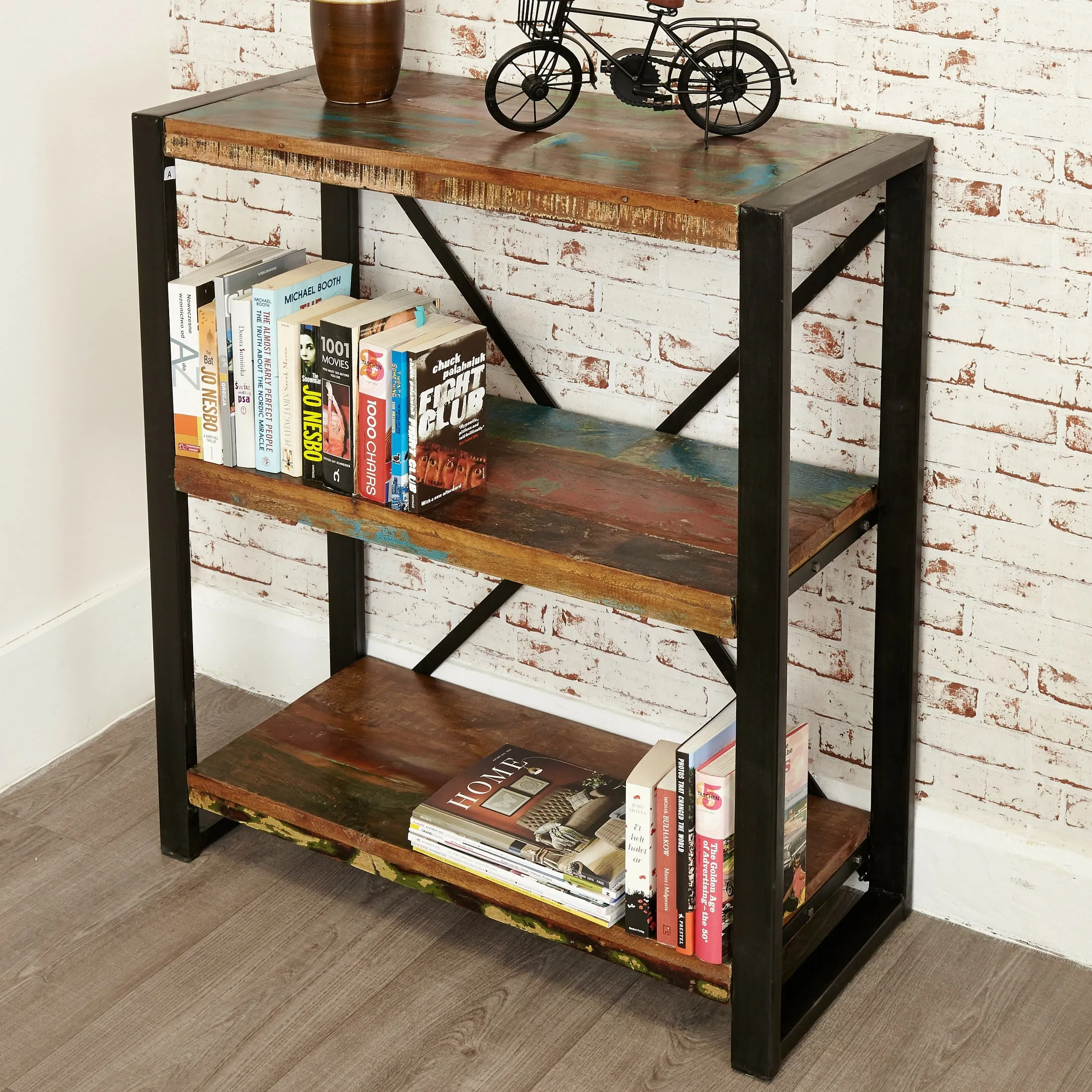 Shoreditch Low Bookcase Shelving Unit