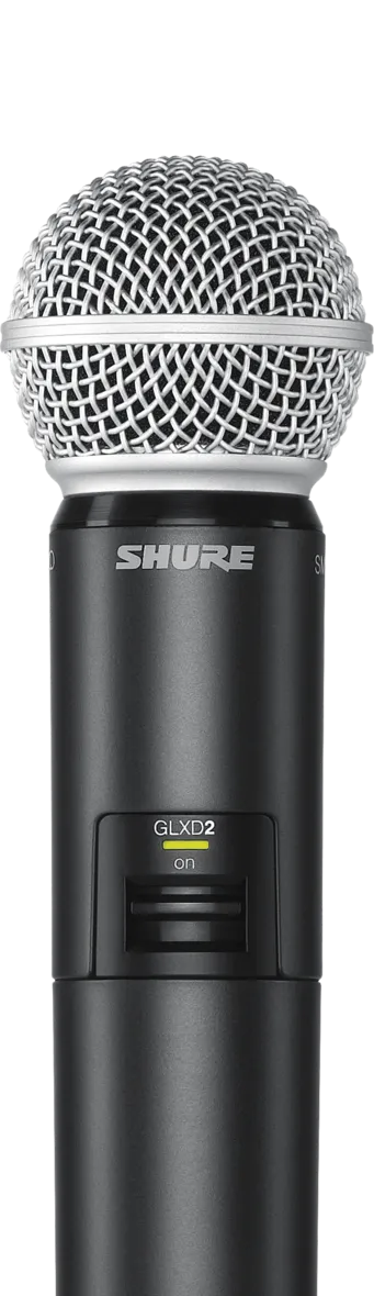 Shure GLXD2 Digital Wireless Handheld Microphone Transmitter for GLXD Wireless Systems