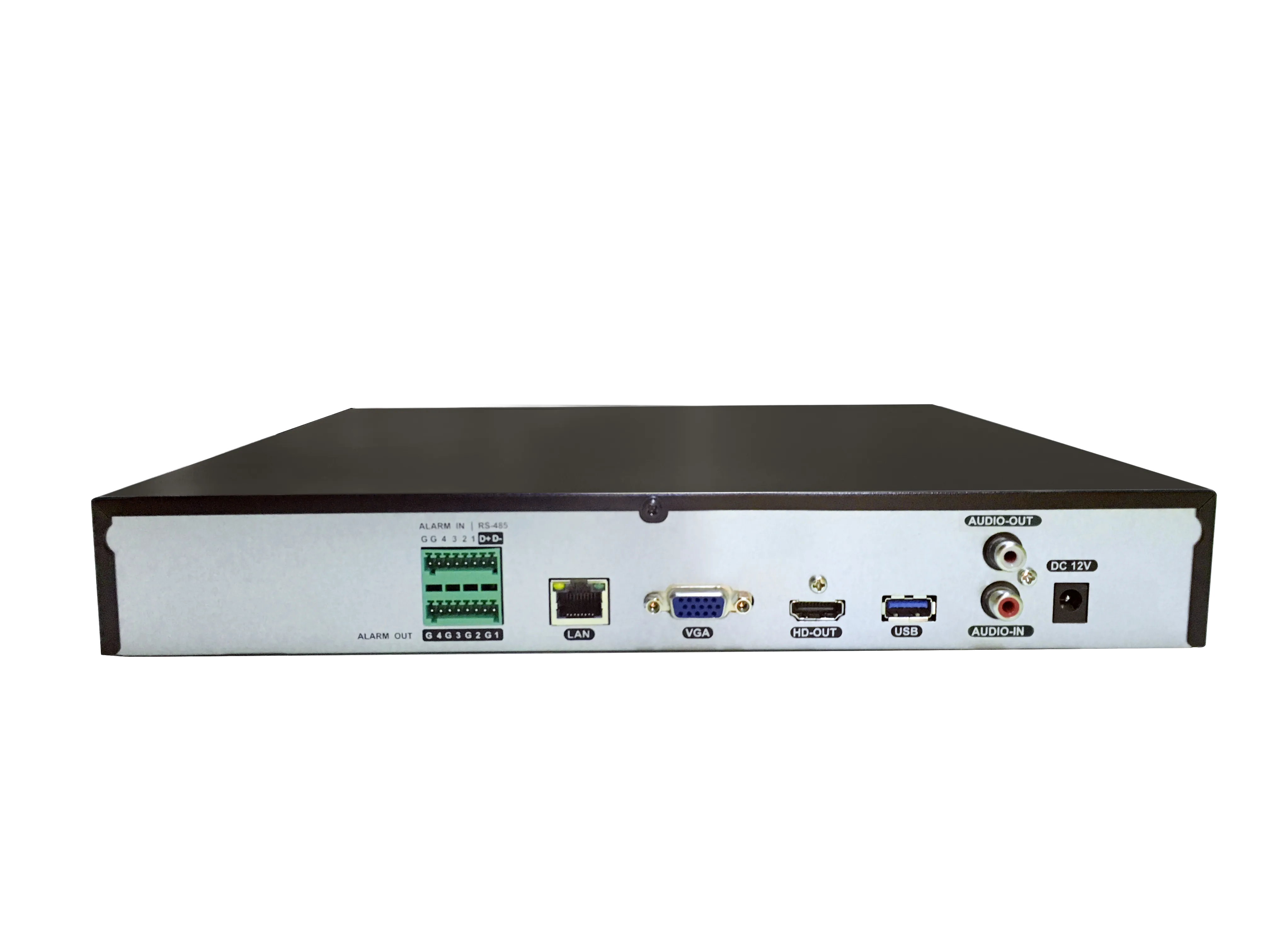 Silarius Pro Series SIL-NVRAI168 36-Channels 4K AI NVR Gigabit 12MP Face Recognition, Face comparison, NVR, 8TB HDD