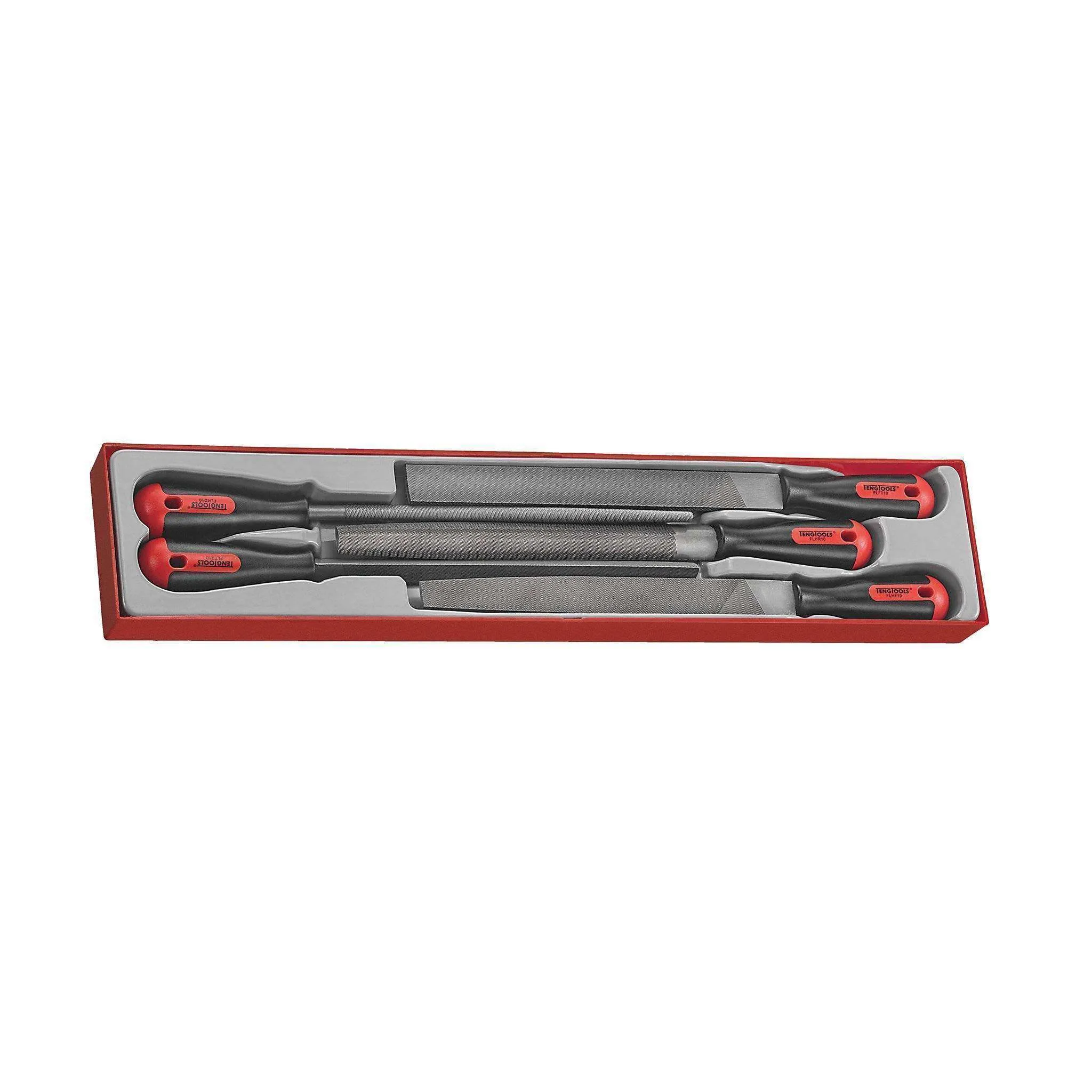 Teng Tools 5 Piece 10 Inch Hand File Set - TTXF05