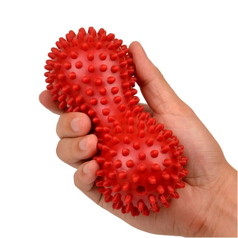 TnP Peanut Spiky Massage Ball Roller Reflexology Blue