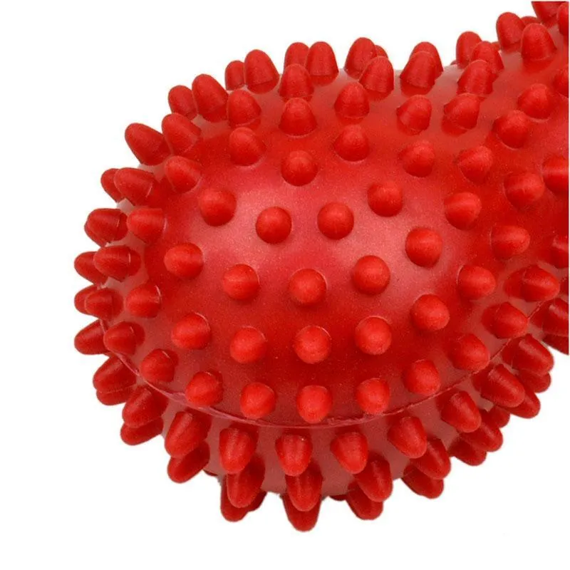 TnP Peanut Spiky Massage Ball Roller Reflexology Blue