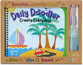 Travel Daily Doodler Activity Book